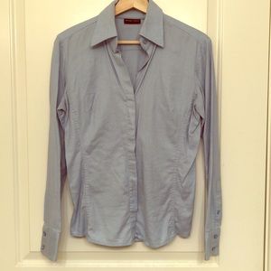 Light blue button down shirt